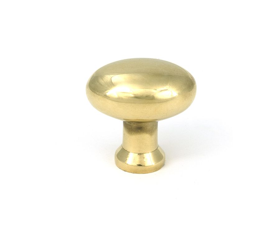Aged Brass Moore Cabinet Knob - 38mm