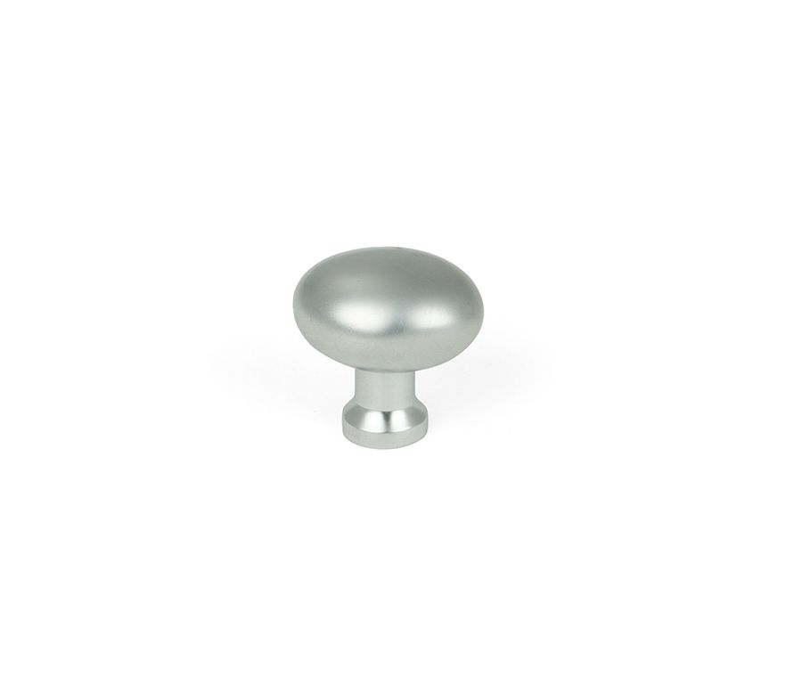Satin Chrome Moore Cabinet Knob - 25mm