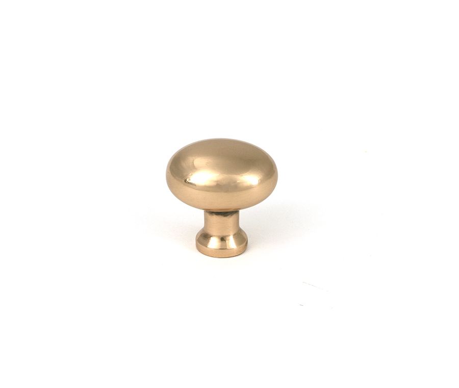 Polished Bronze Moore Cabinet Knob - 25mm