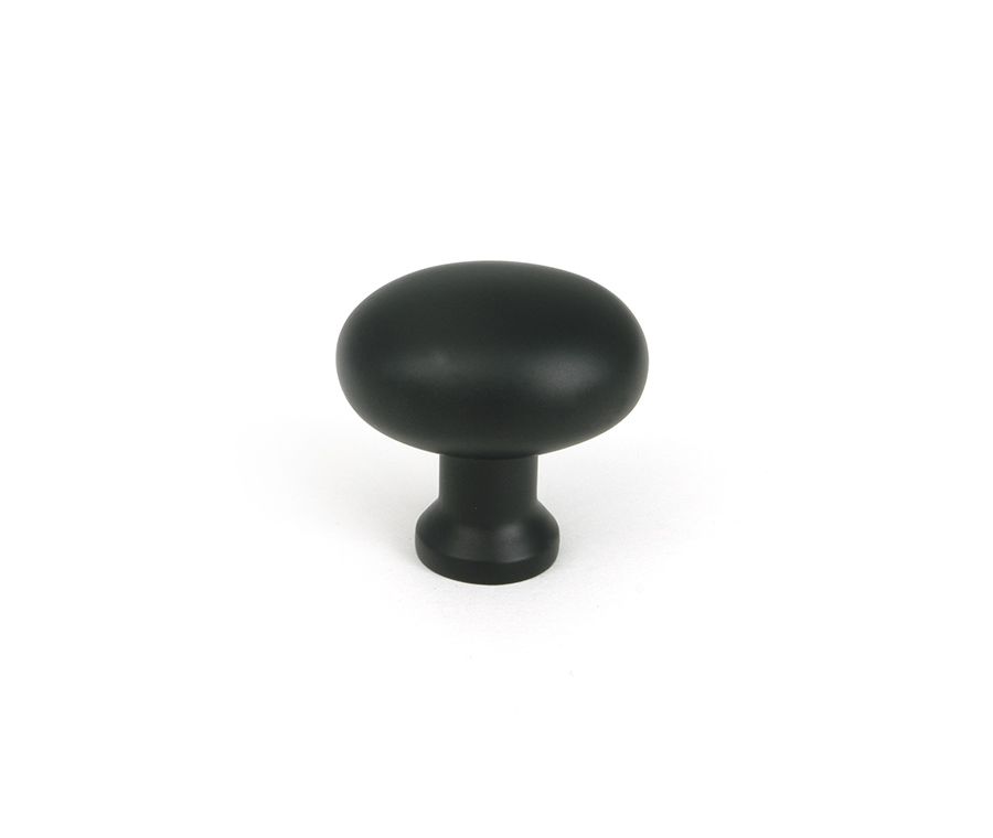 Matt Black Moore Cabinet Knob - 32mm