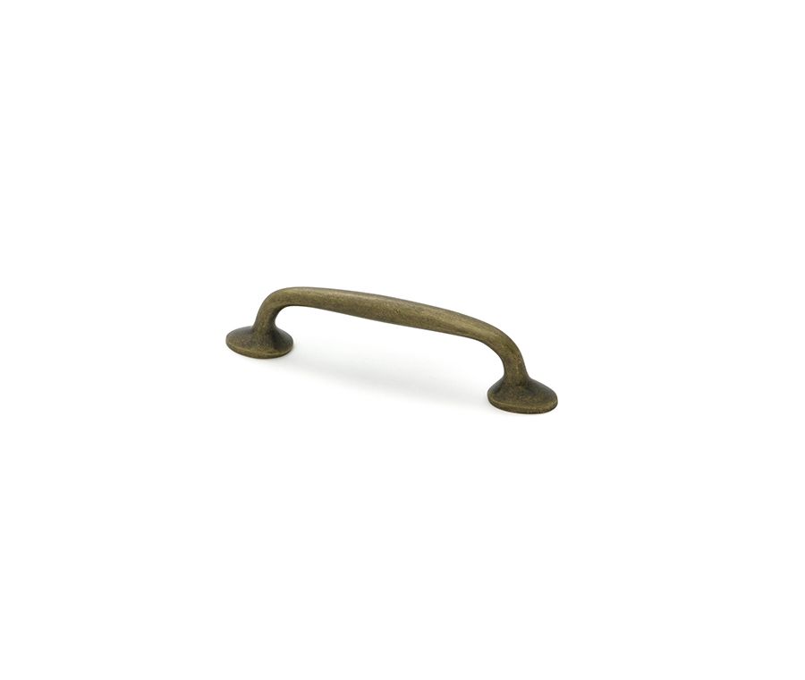 Burnished Brass Moore Pull Handle - Small