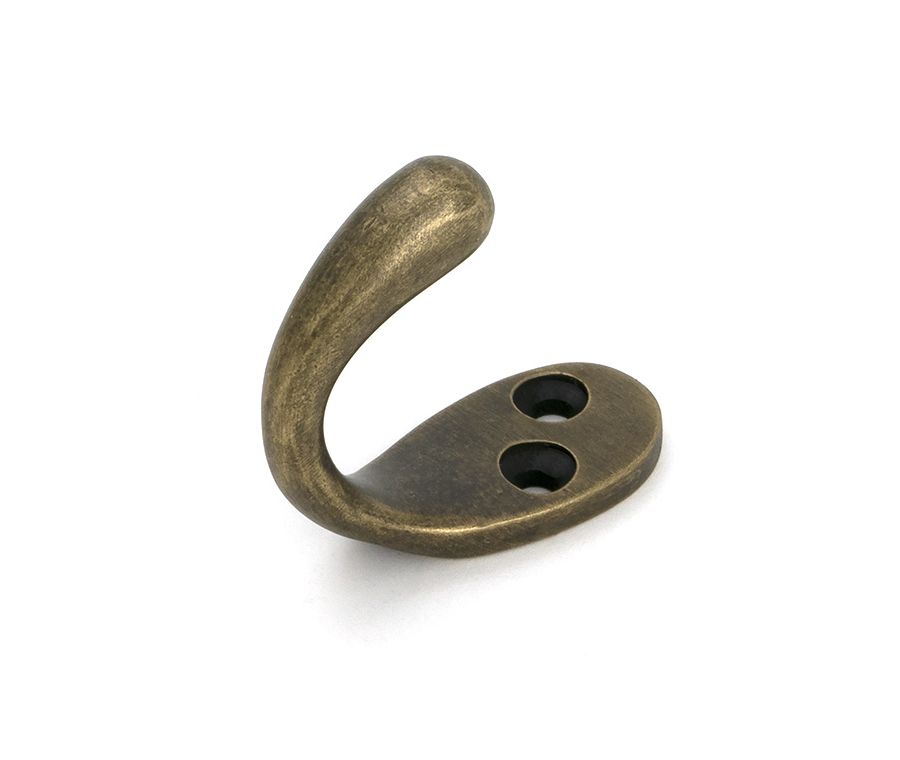 Burnished Brass Celtic Single Robe Hook