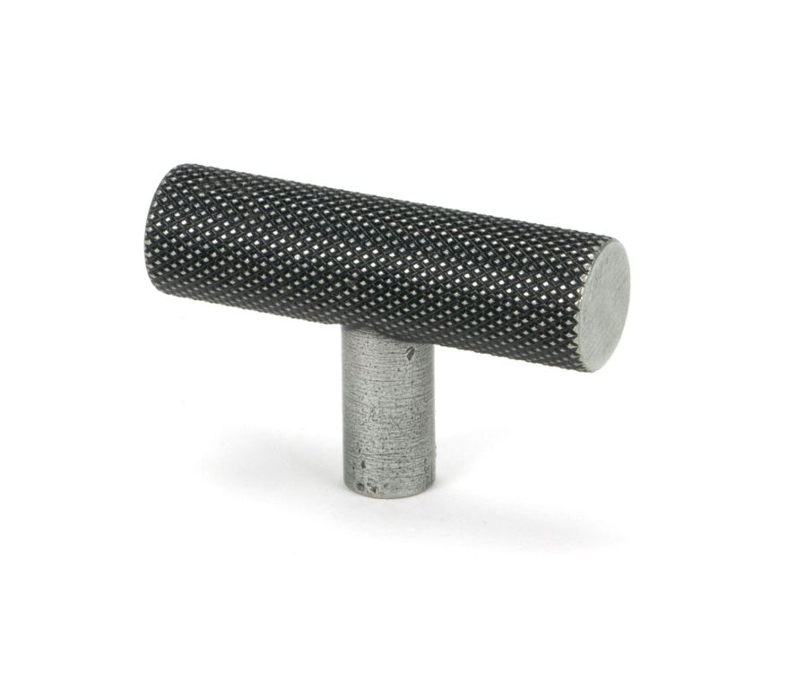Anvil Pewter Brompton T Bar Cabinet Knob | 51309