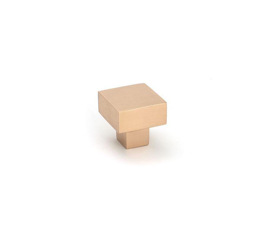 Polished Bronze Albers Cabinet Knob - 25mm