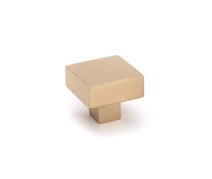 Polished Bronze Albers Cabinet Knob - 30mm