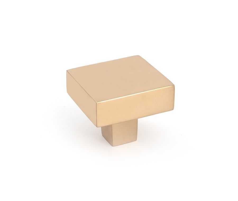 Polished Bronze Albers Cabinet Knob - 35mm