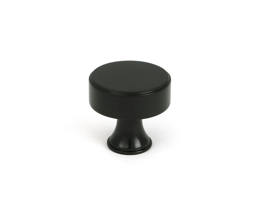 Aged Bronze Scully Cabinet Knob - 32mm