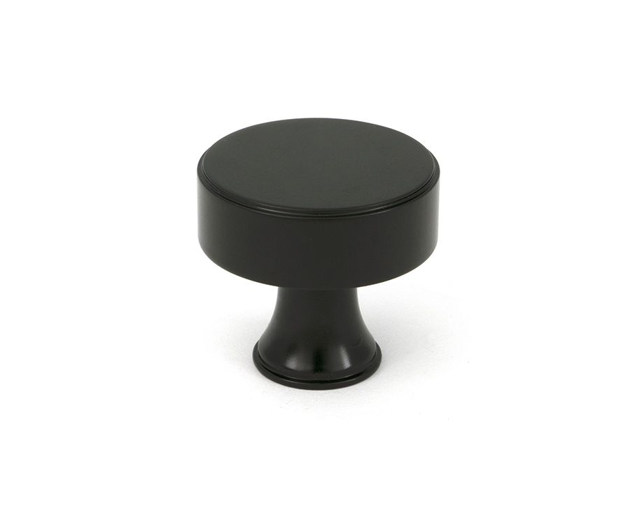 Aged Bronze Scully Cabinet Knob - 38mm