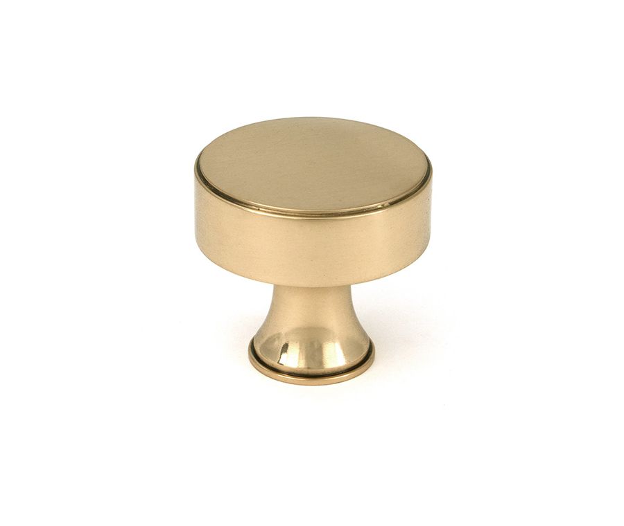 Polished Bronze Scully Cabinet Knob - 38mm
