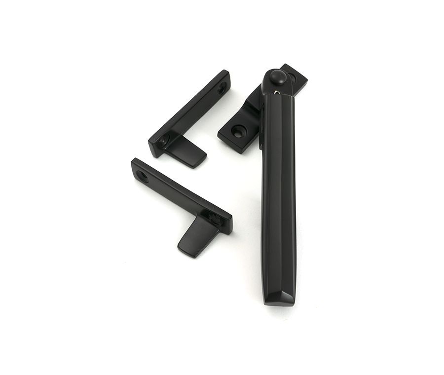 Aged Bronze Night-Vent Locking Art Deco Fastener