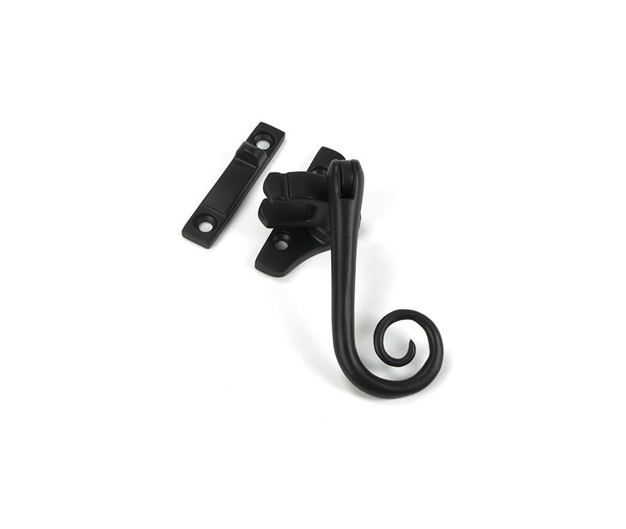 Aged Bronze Night-Vent Locking Monkeytail Fastener (Steel Window)