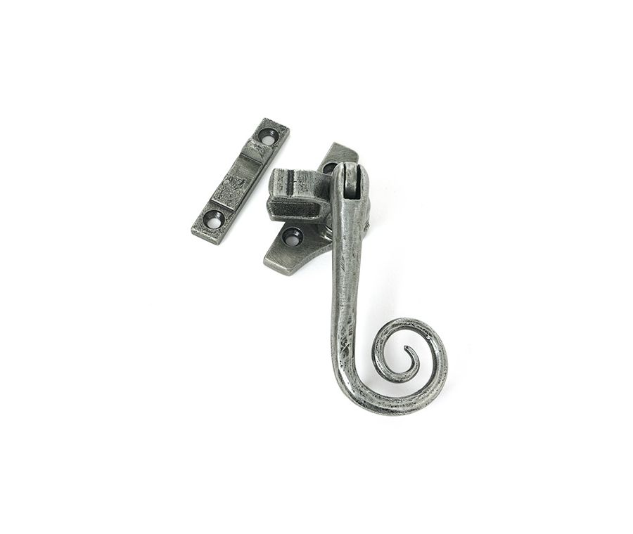 Pewter Night-Vent Locking Monkeytail Fastener (Steel Window)