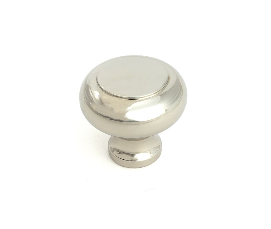 Polished Nickel Regency Cabinet Knob - Large