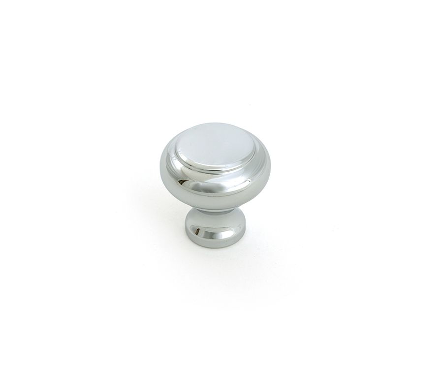 Polished Chrome Regency Cabinet Knob - Small