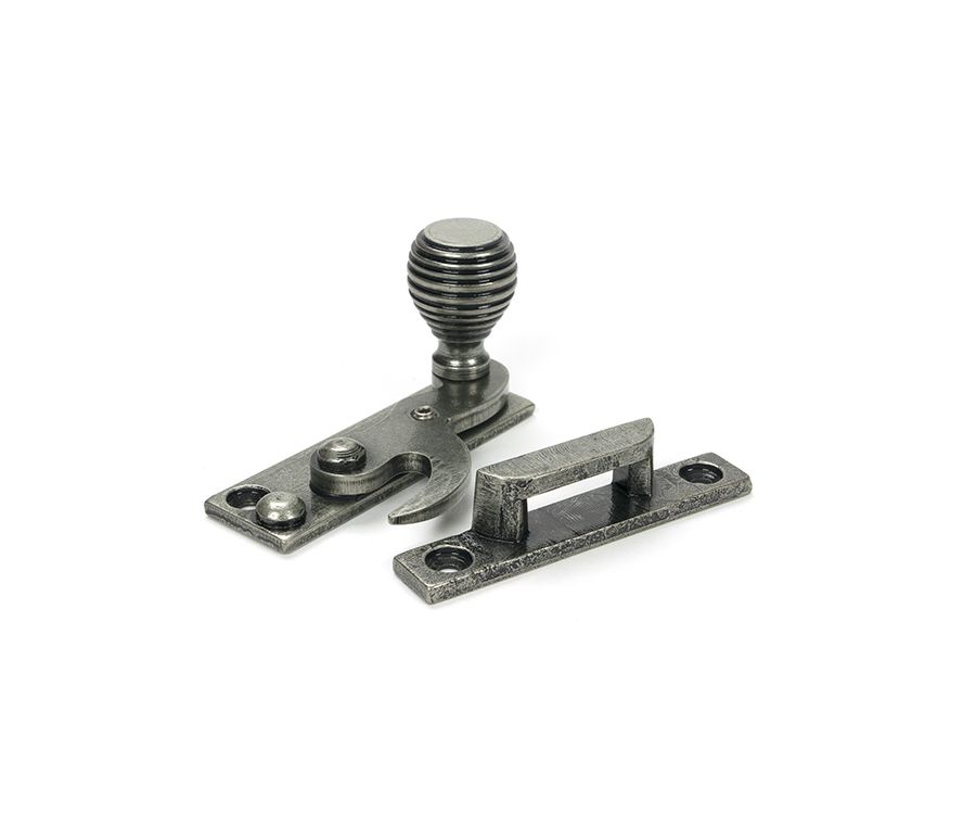 Pewter Beehive Sash Hook Fastener