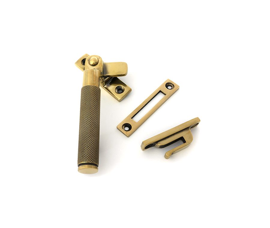 Aged Brass Locking Brompton Fastener – LH