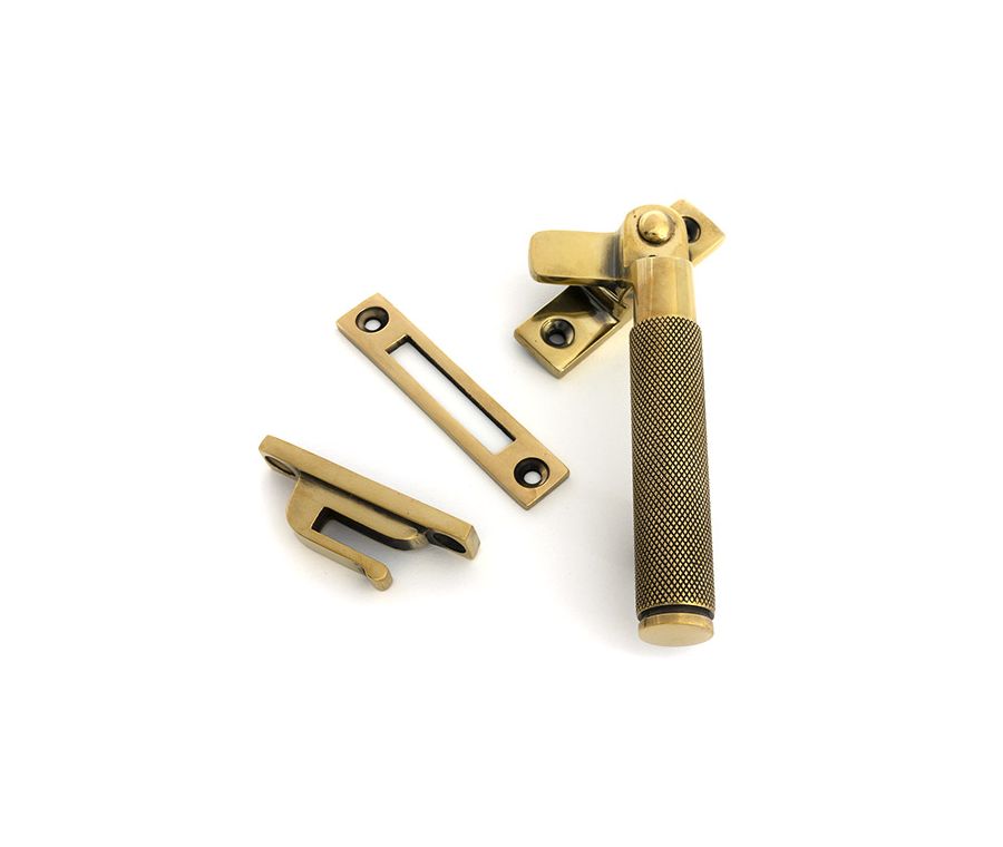 Aged Brass Locking Brompton Fastener – RH