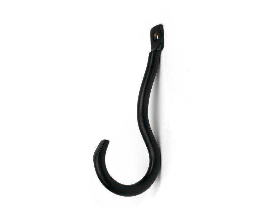 Matt Black Anchor Coat Hook  |  52207