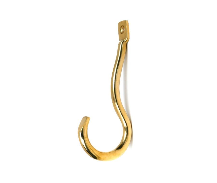 Polished Brass Anchor Coat Hook  |  52209