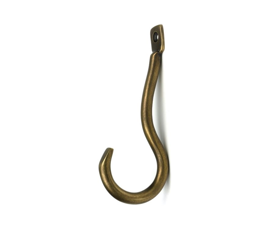 Burnished Brass Anchor Coat Hook  |  52214