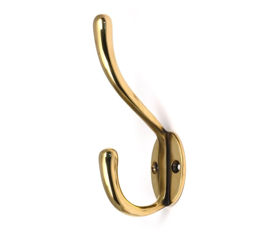 Aged Brass Newbury Hat & Coat Hook  |  52218