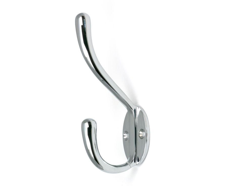 Polished Chrome Newbury Hat & Coat Hook  |  52220