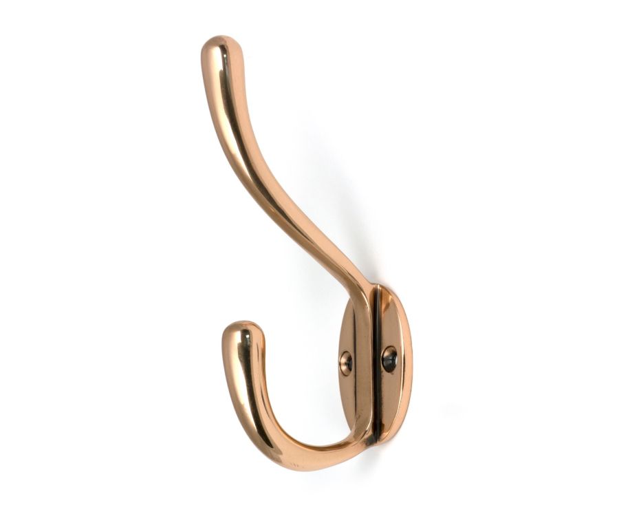 Polished Bronze Newbury Hat & Coat Hook  |  52226