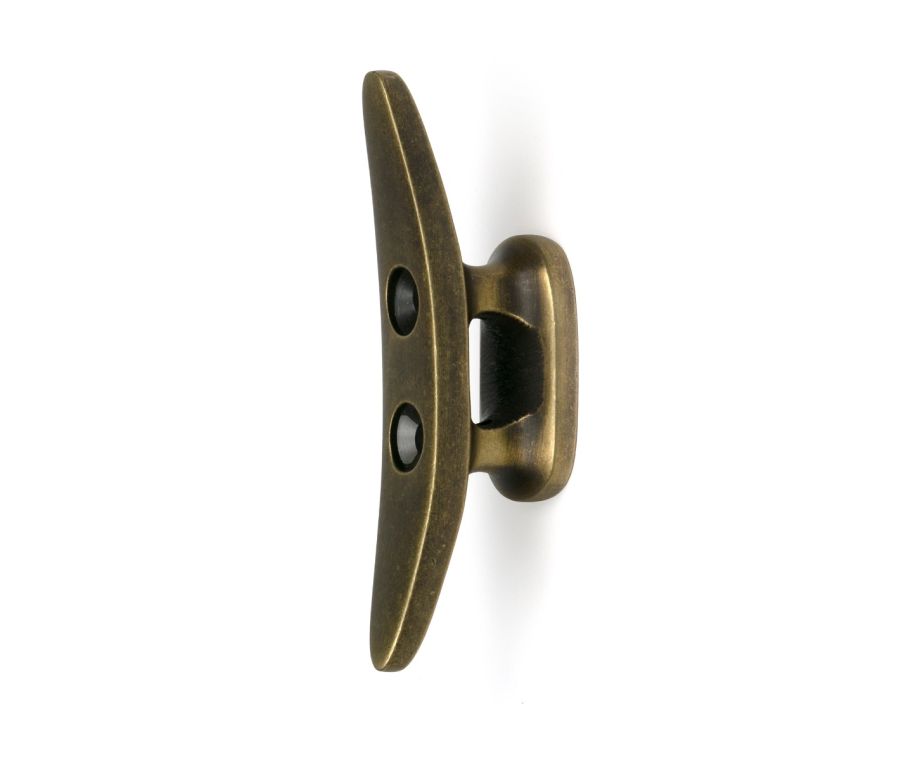 Burnished Brass Marine Cleat Hook  |  52244