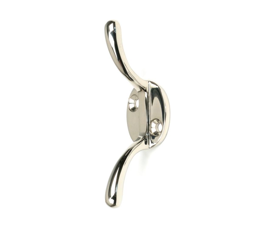 Polished Nickel Newbury Cleat Hook  |  52252