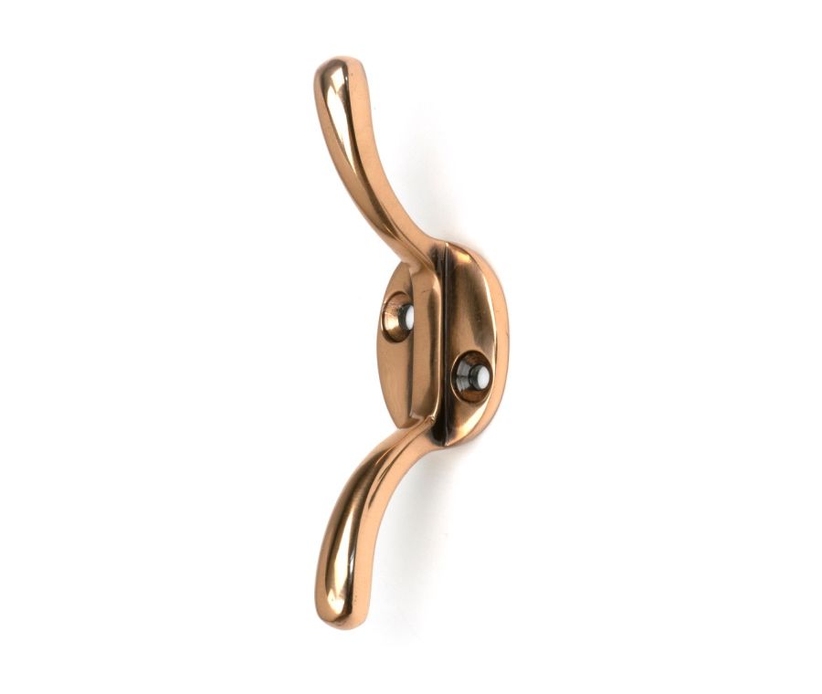 Polished Bronze Newbury Cleat Hook  |  52256