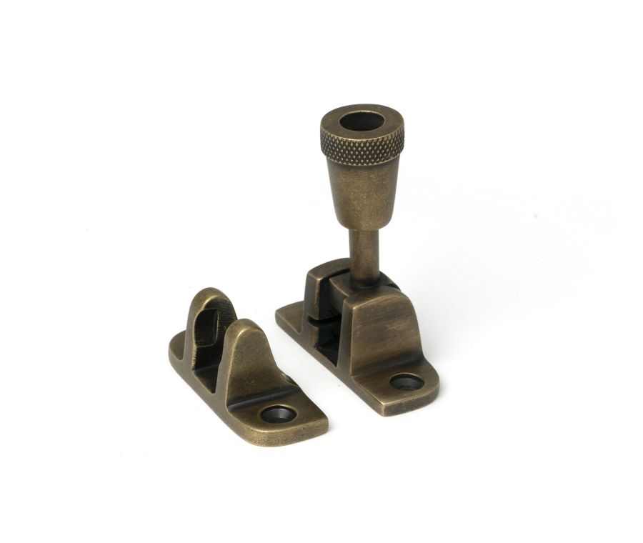 Burnished Brass Brompton Brighton Fastener (Radiused)  |  52341