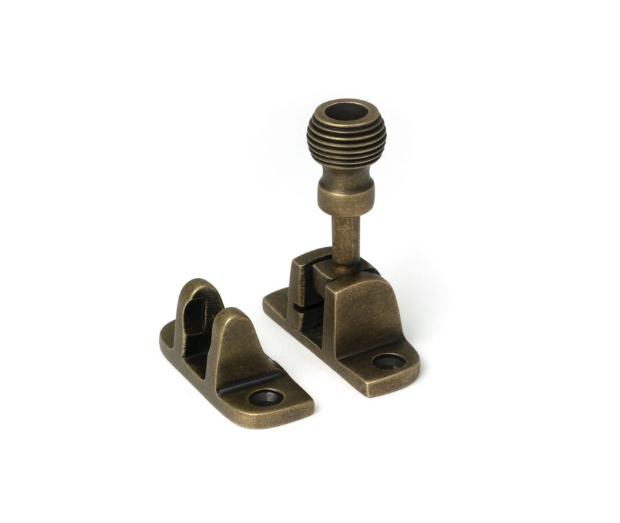 Burnished Brass Beehive Brighton Fastener (Radiused)  |  52343