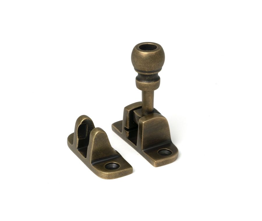 Burnished Brass Mushroom Brighton Fastener (Radiused)  |  52344