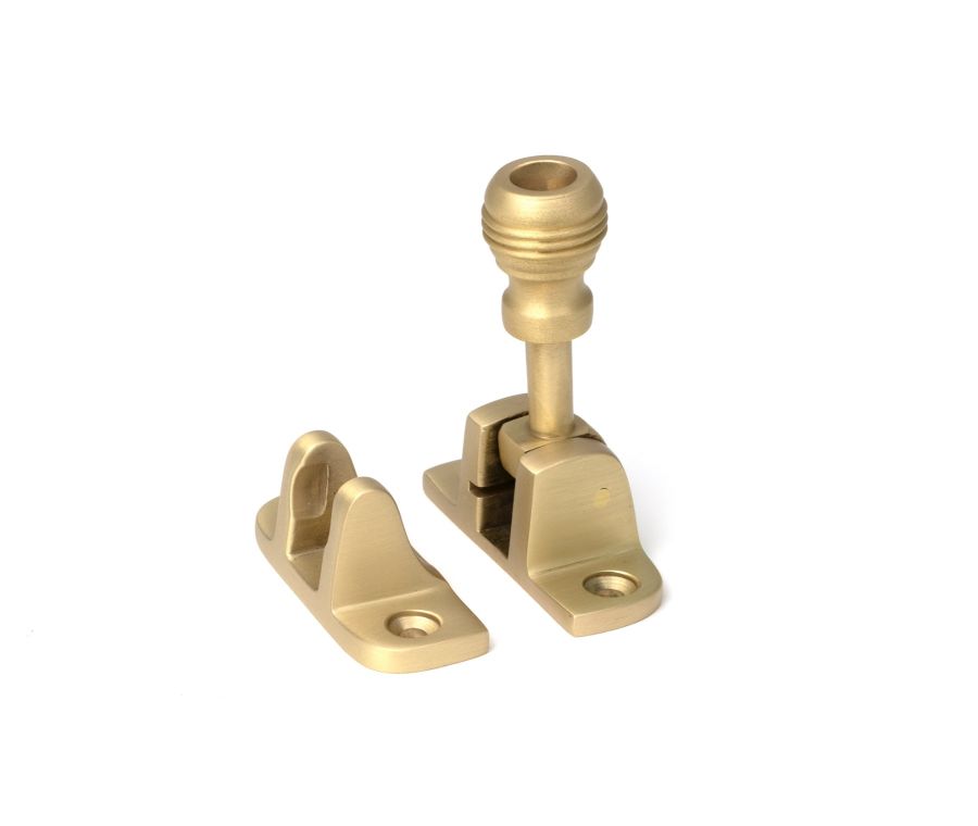 Satin Brass Prestbury Brighton Fastener (Radiused)  |  52346