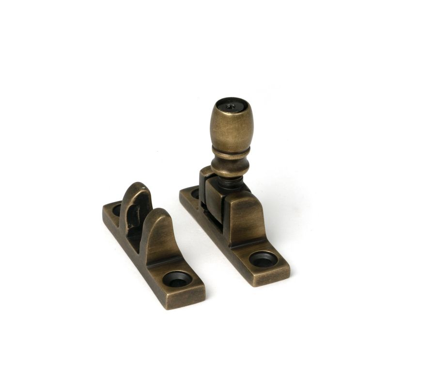 Burnished Brass Mushroom Brighton Fastener - Narrow (Square)  |  52352
