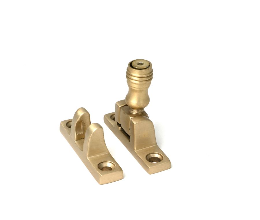 Satin Brass Prestbury Brighton Fastener - Narrow (Square)  |  52354