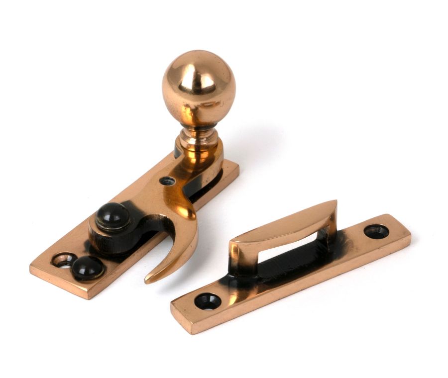 Polished Bronze Sash Hook Fastener  |  52375