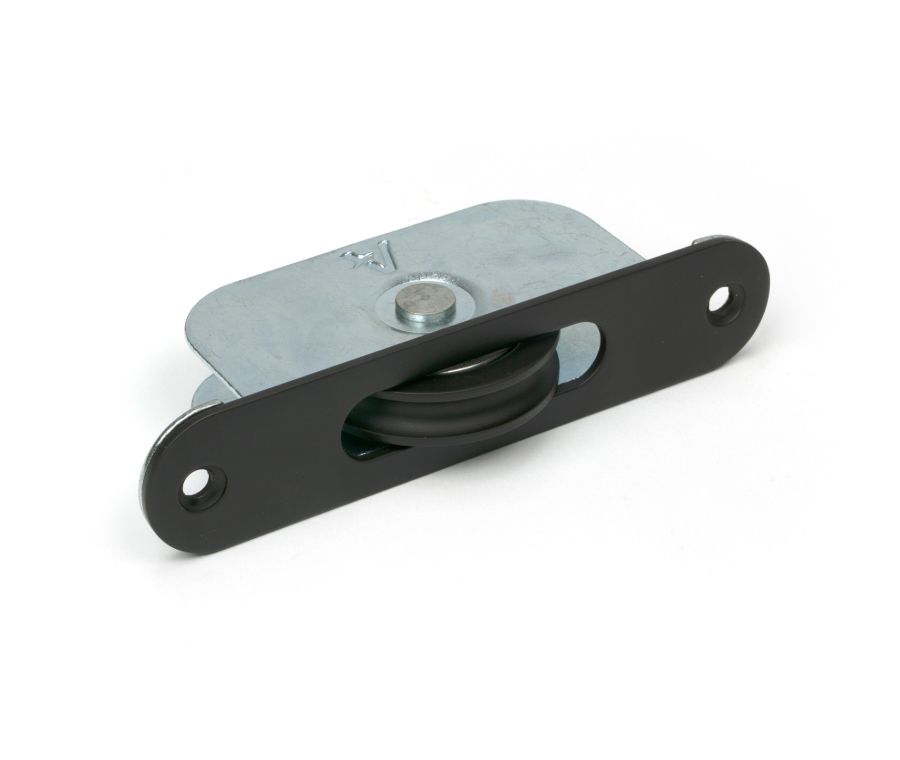 Aged Bronze Radiused Sash Pulley 75kg  |  52396
