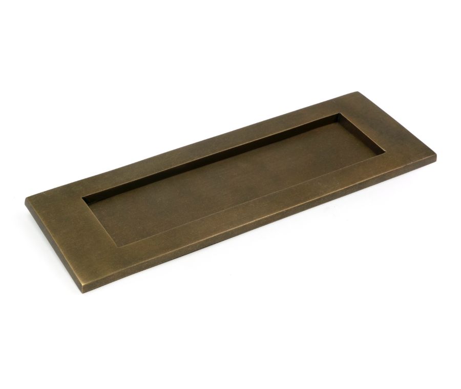 Burnished Brass Large Letter Plate | 52411