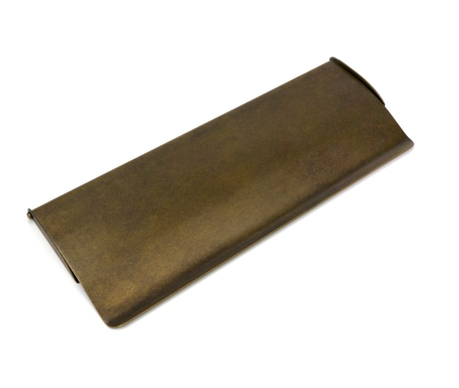 Burnished Brass Large Letter Plate Cover | 52412