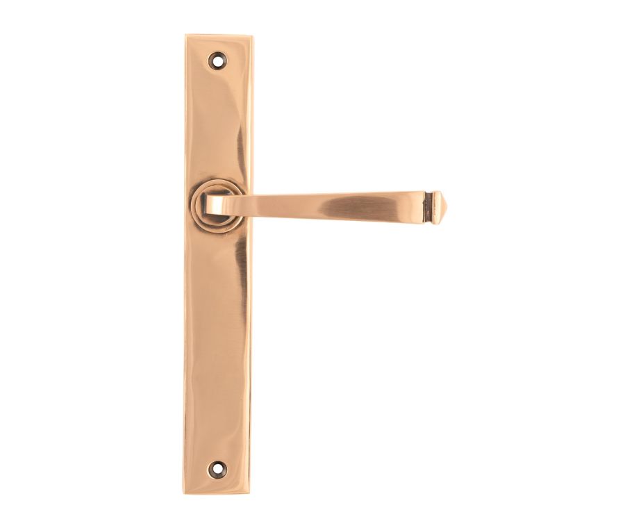Polished Bronze Avon Slimline Lever Latch Set  |  52430