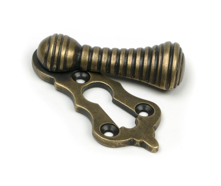 Burnished Brass Beehive Escutcheon  |  52453