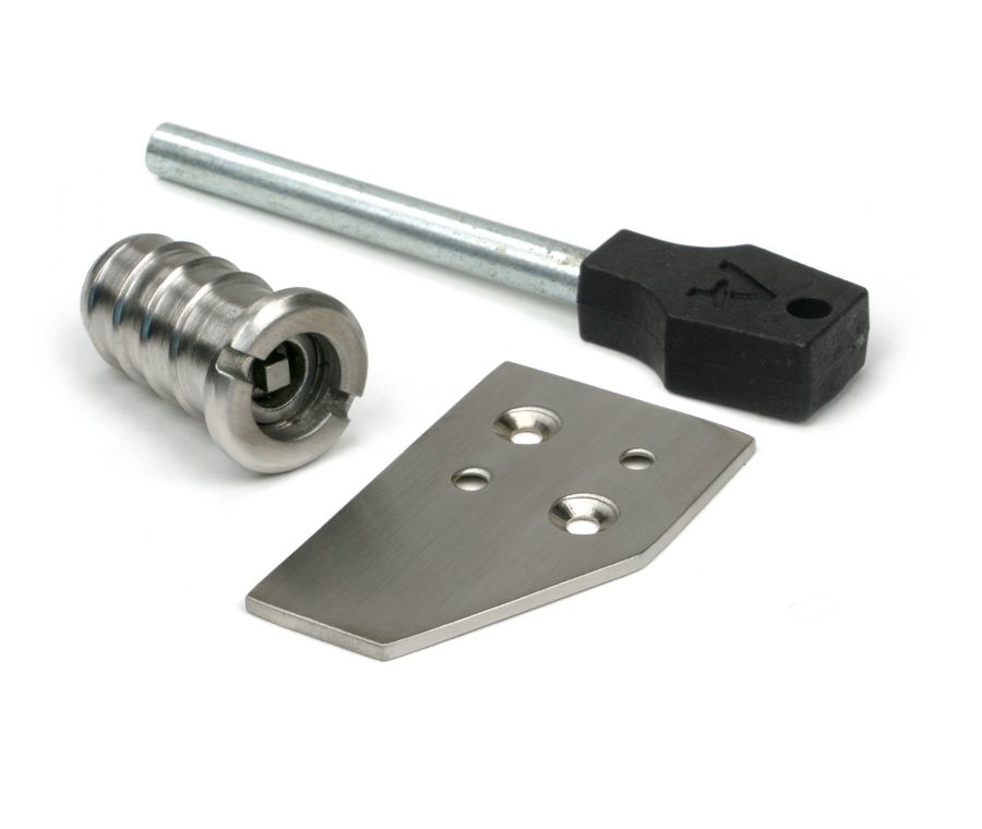 Satin Marine SS (316) Key-Flush Sash Stop  |  52475