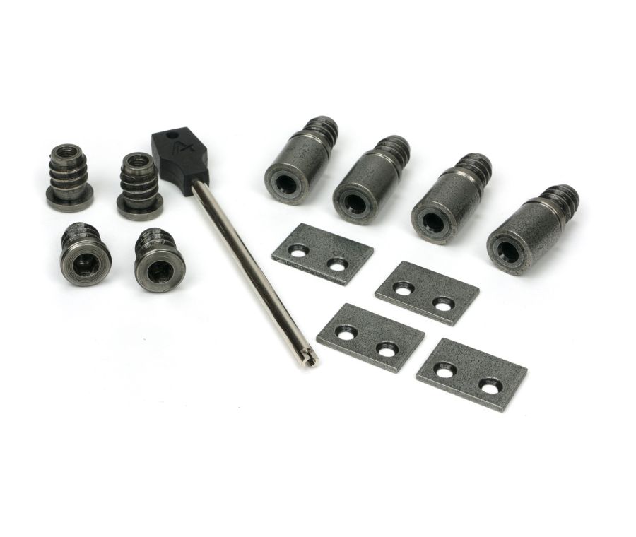 Pewter Secure Stops (Pack of 4)  |  52476
