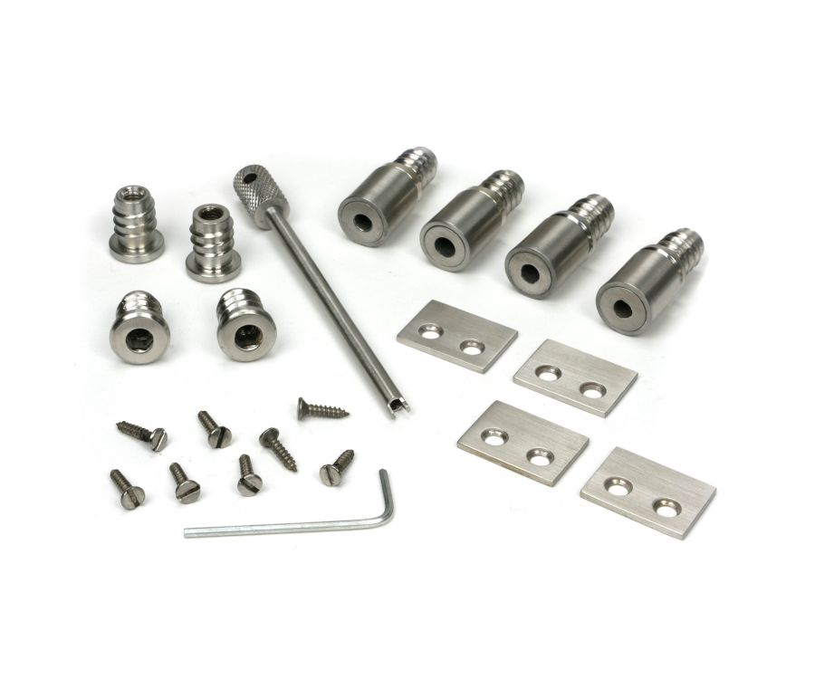 Satin Marine SS (316) Secure Stops (Pack of 4)  |  52478
