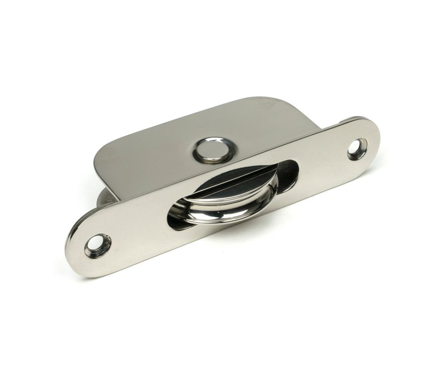Polished Marine SS (316) Radiused Sash Pulley 75kg  |  52484