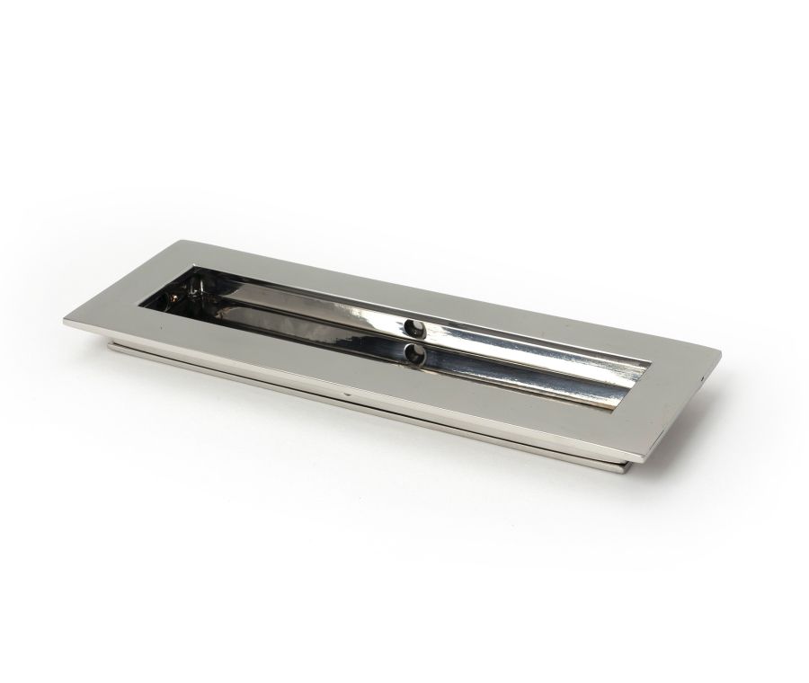 Polished Marine SS (316) 175mm Plain Rectangular Pull  |  52493