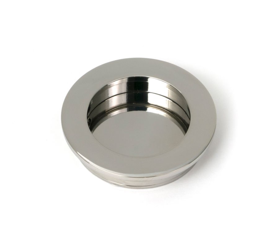 Polished Marine SS (316) 60mm Plain Round Pull | 52509