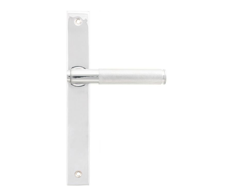 Polished Chrome Brompton Slimline Lever Espag. Latch Set  |  52537