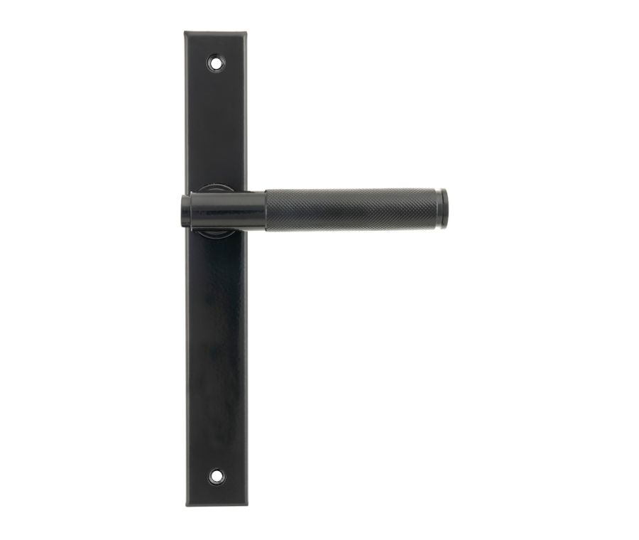 Black Brompton Slimline Lever Espag. Latch Set  |  52539